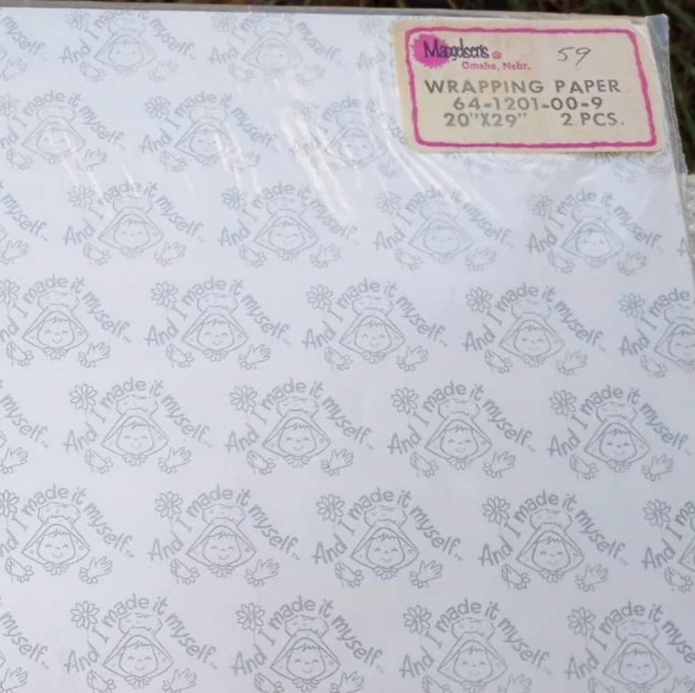 2 Packages Crafter's Gift Wrap Mangelsen's 